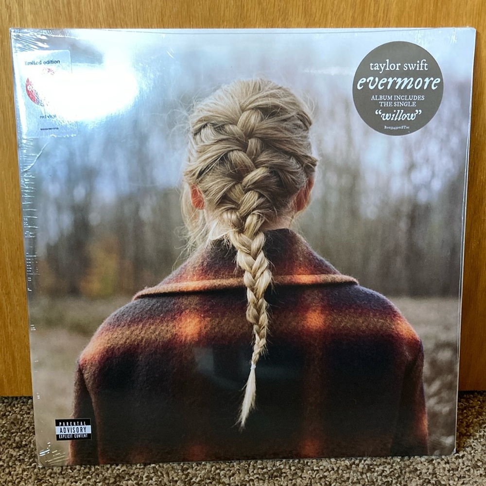 NWT Taylor Swift “evermore” on vinyl